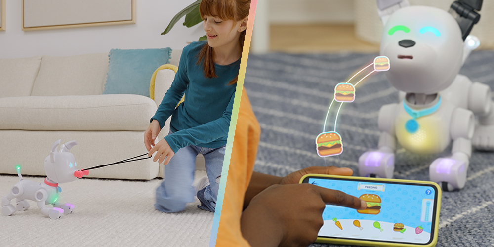 Care for your Dog-E with or without the Dog-E app!